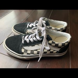 Vans girls check old skool